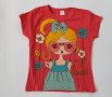 Тениска Love - 5 и 6 г, снимка 1 - Детски тениски и потници - 8028513