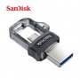 USB флаш памет SanDisk 16GB Micro Usb/ USB 3.0 за Телефон, Лаптоп, PC, TV, снимка 1