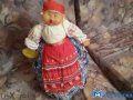 Тулски-руски самовар с кукла, снимка 1 - Антикварни и старинни предмети - 10833838