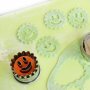  smile смайл еможи емотикон метална форма с бутало резец за сладки бисквитки мъфини кексчета фондан 