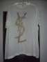 Маркова дамска плетена блуза с къс ръкав , снимка 1 - Корсети, бюстиета, топове - 19522825