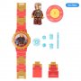 Детски часовник с играчка фигурка тип Лего Iron man, снимка 1 - Фигурки - 24320432