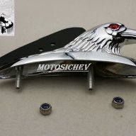 Мотоциклетен хромиран метален орнамент, снимка 9 - Аксесоари и консумативи - 12075773