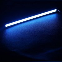2 бр. 12V синьо LED сини дневни светлини кола Auto DRL мъгла фарове за в колата за в краката супер, снимка 13 - Аксесоари и консумативи - 24348479