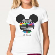 НОВО! No Signal MICKEY MOUSE дамски тениски! Поръчай модел с твоя ИДЕЯ!, снимка 5 - Тениски - 13736616