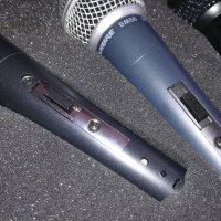 shure & behringer-микрофони комплект с куфар и държачи, снимка 7 - Микрофони - 20929154