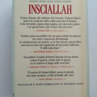 Inshallah, Oriana Fallaci "Иншаллах"- in italiano, снимка 2 - Чуждоезиково обучение, речници - 21454666