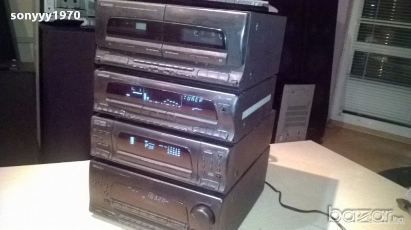 Kenwood tuner/deck/cd/amplifier/equalizer-внос швеицария, снимка 1