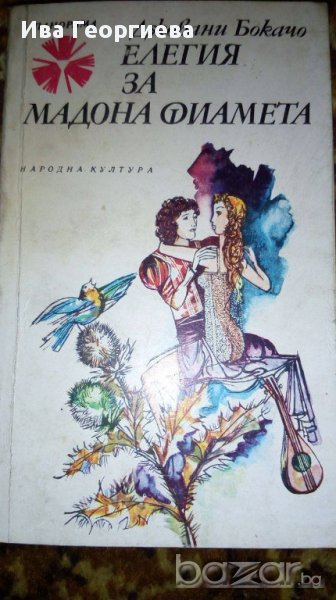 Елегия за мадона Фиамета - Джовани Бокачо, снимка 1