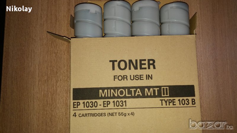 ТОНЕРКАСЕТИ: MINOLTA, OKI, BROTHER, KYOCERA,HP, снимка 1
