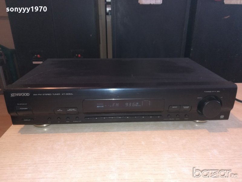 kenwood kt-3050l-stereo tuner-made in japan-внос швеицария, снимка 1