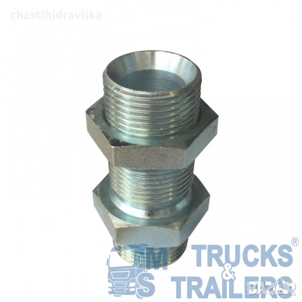 Нипел HYVA 1" - 1", снимка 1