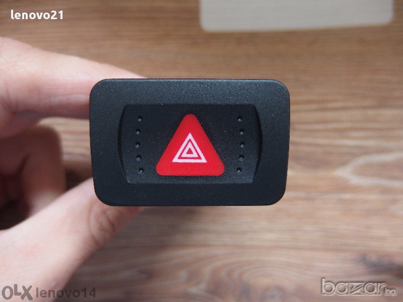 Ключ за Аварийни светлини за Volkswagen Golf 4 Bora, снимка 1