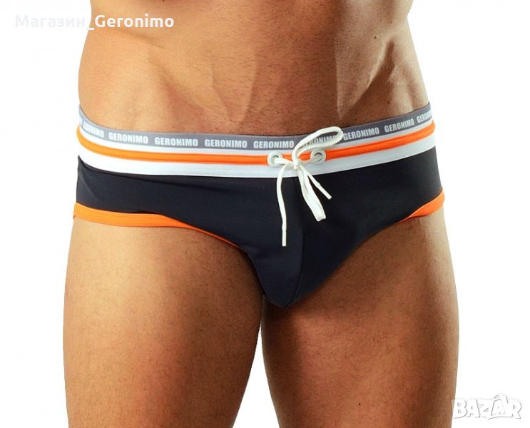 Бански слип модел 1626s2-сив, снимка 1