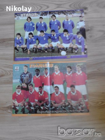 продавам плакати на футболисти и футболни отбори, снимка 7 - Други ценни предмети - 10446636