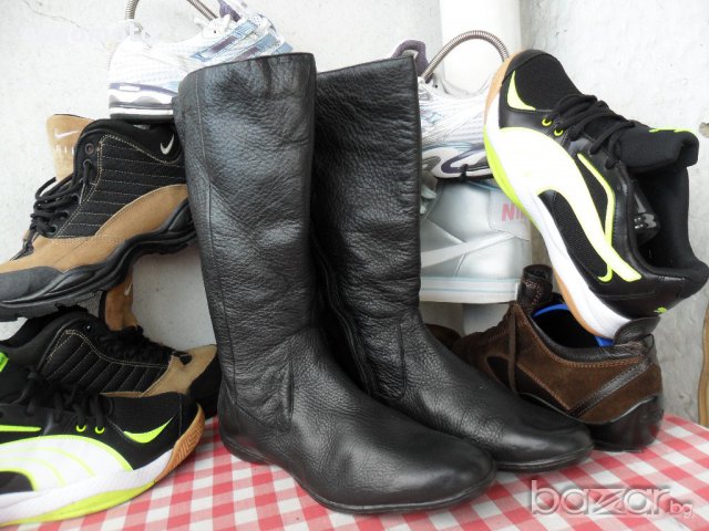 LANDS'END 40 original , 100% естествена кожа, дамски ботуши,GOGOMOTO.BAZAR.BG®, снимка 3 - Дамски ботуши - 12643772