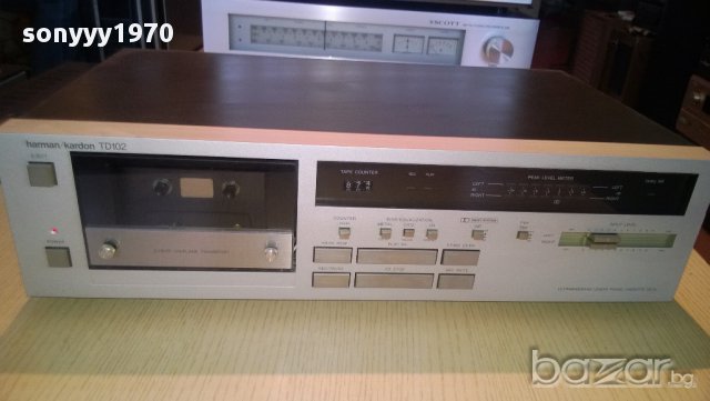 harman kardon td 102-cassette deck-внос швеицария, снимка 4 - Плейъри, домашно кино, прожектори - 9170854