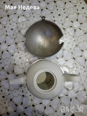 Немска термо кана за чай Koenigszelt, стил Art Deco, снимка 5 - Антикварни и старинни предмети - 23796321