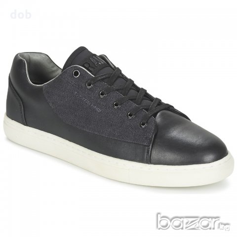 Нови черни кожени спортни обувки G Star Thec, оригинал, снимка 2 - Маратонки - 20509185