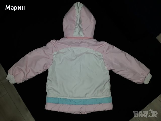 Детско розово яке есенно зимно, снимка 3 - Детски якета и елеци - 23060399