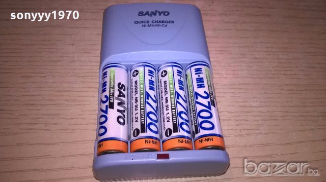 sanyo charger+battery-внос швеицария, снимка 5 - Други - 18593138