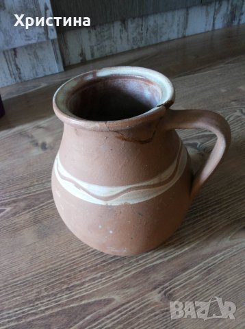 Старо глинено гърне, снимка 1