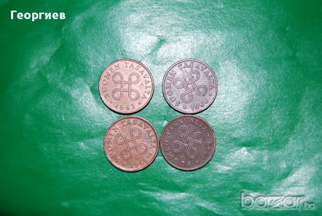 1 пения лот Финландия 1963,1966,1968,1969