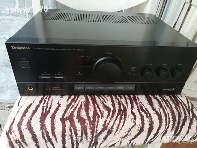 technics su-x120 amplifier-made in japan-внос швеицария, снимка 2 - Ресийвъри, усилватели, смесителни пултове - 24787188