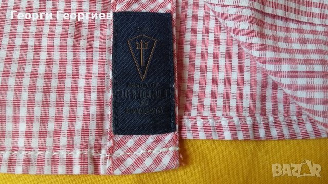Мъжка риза Stangata/Стангата, 100% оригинал, снимка 4 - Ризи - 22527864