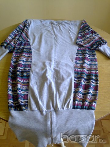 ДАМСКИ БЛУЗОН ПАМУЧЕН, снимка 8 - Рокли - 7487515