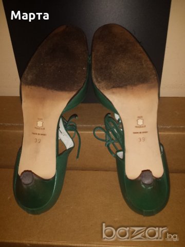 Daniele Ancarani 39 номер естествена кожа, снимка 3 - Дамски обувки на ток - 18612878