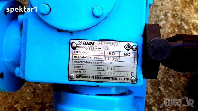 маркова японска двойна мембранна помпа взивозащитена, снимка 5 - Други машини и части - 24502774