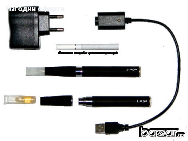 Луксозна електронна цигара eGo-T - 900mAh (2 бр в комплект), снимка 2 - Електронни цигари - 8906877