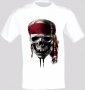 Череп Карибски Пирати Skull Caribbean Pirates Тениска Мъжка/Дамска S до 2XL, снимка 1