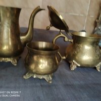 бароков сервиз от бронз, снимка 3 - Антикварни и старинни предмети - 25853105