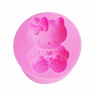 коте кити Hello Kitty силиконов молд форма за украса торта с фондан шоколад, снимка 2 - Форми - 15667669