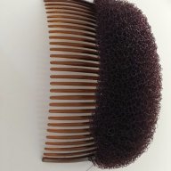 аксесоар за коса обем за бърза и лесна  прическа с дунапрен и гребен, снимка 2 - Аксесоари за коса - 15581826