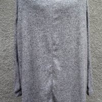 3XL Нова сива блуза с роза  , снимка 7 - Блузи с дълъг ръкав и пуловери - 23755794