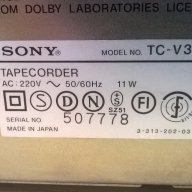 ПОРЪЧАН-Sony tc-v3 tapecorder made in japan-внос швеицария, снимка 17 - Ресийвъри, усилватели, смесителни пултове - 15902040
