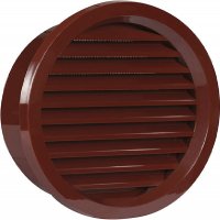 Пластмасова вентилационна решетка - кръгла - ХАКО , снимка 5 - Строителни материали - 22756107