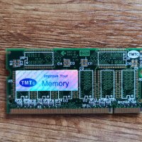 RAM рам памет за лаптоп TMTc RAM DDR 256MB 333MHz SODIMM CL2.5 PC2700 RDSB3208-60AG, снимка 2 - RAM памет - 24880039