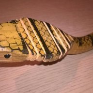 Кобра-змия дървена 60см-внос швеицария, снимка 2 - Антикварни и старинни предмети - 16153218