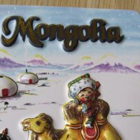 Автентичен 3D магнит от Монголия-серия-6, снимка 4 - Колекции - 21508849