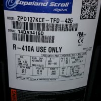 Хладилен компресор Copeland ZPD137KCE-TFD-425, снимка 4 - Други машини и части - 23631819