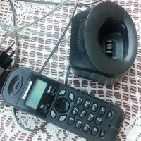 Домашен телефон - Panasonic 2 работещ ,перфектен,уникален ,изгодно !!, снимка 2 - Стационарни телефони и факсове - 18764847