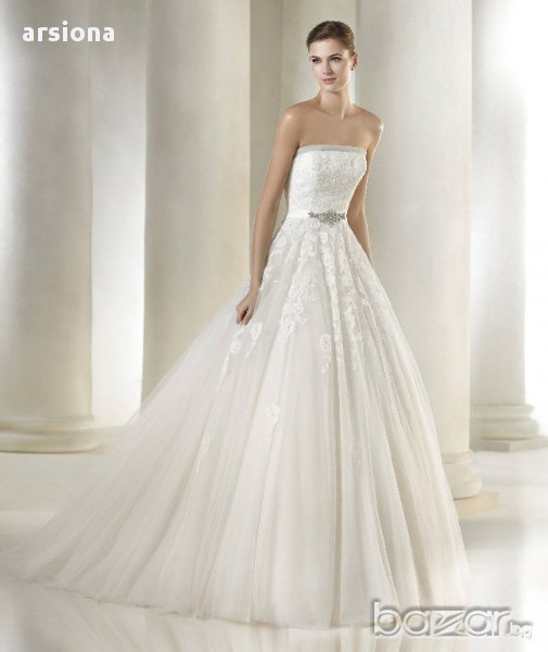 Дизайнерска булчинска рокля San Patrick (Pronovias) , снимка 1