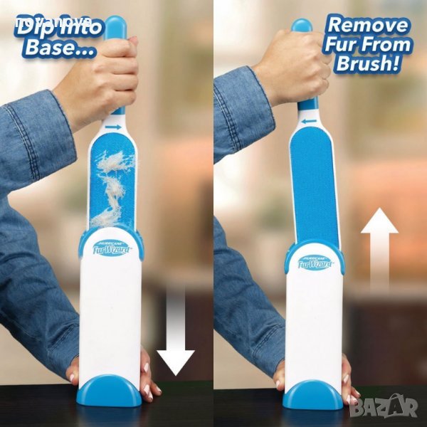 Уред за премахване на косми с контейнер за почистване, снимка 1