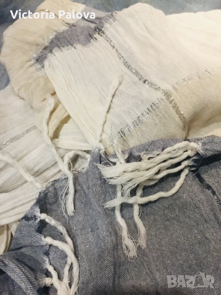 Прекрасен шал,пастелен, снимка 1