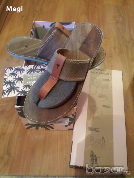 O'NEILL Oригинални дамски чехли,естествена кожа, снимка 1