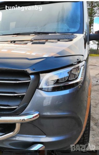 Дефлектор Спойлер слюда преден капак мухобойка Спринтер 907, снимка 1